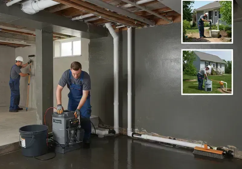 Basement Waterproofing and Flood Prevention process in Cameron Park, TX